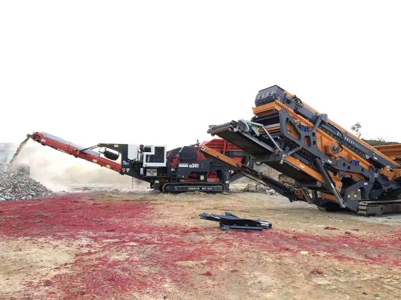 一體化移動破碎站 一體化移動破碎站