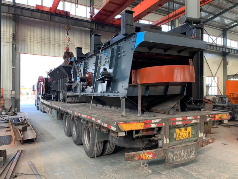 履帶移動破篩站 履帶移動破篩站