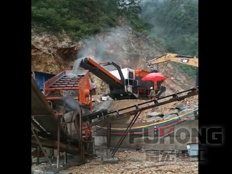 半移動式破碎站 半移動式破碎站