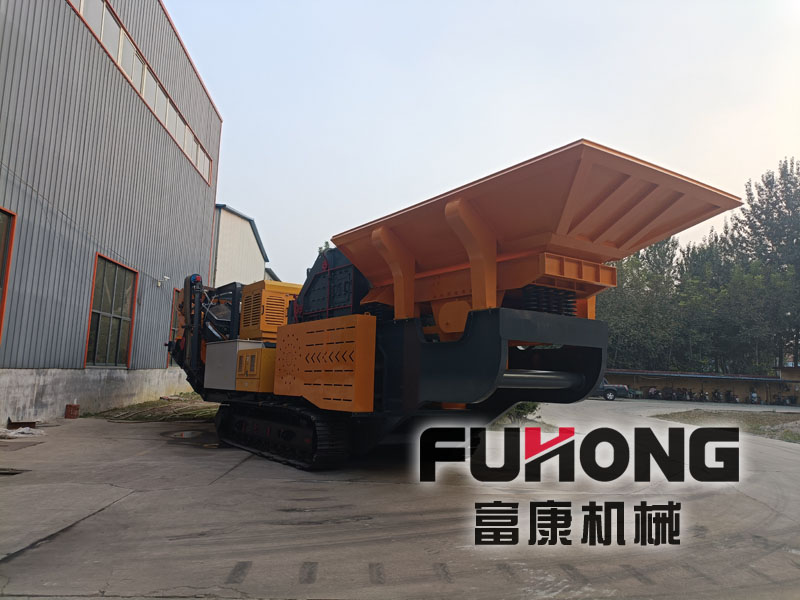 建筑垃圾移動式破碎站  建筑垃圾移動式破碎站