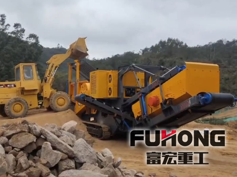 建筑垃圾移動破碎站 建筑垃圾移動破碎站