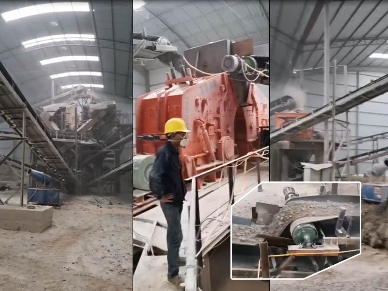 反擊破碎制砂生產(chǎn)線 反擊破碎制砂生產(chǎn)線