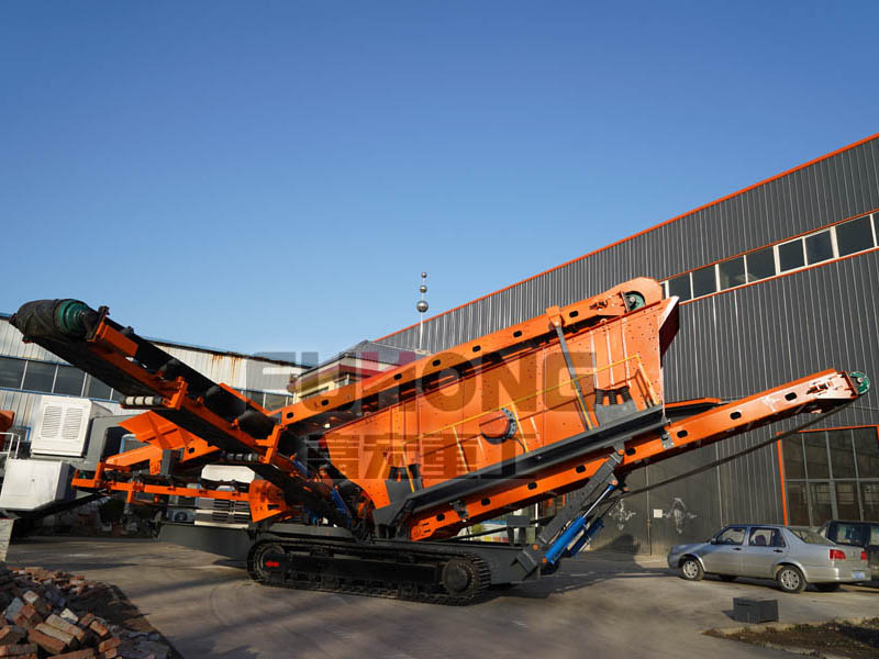 履帶破碎篩分站 履帶破碎篩分站