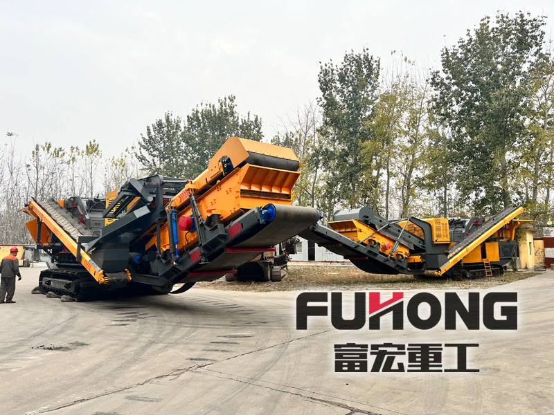 履帶式花崗巖反擊式破碎站 履帶式花崗巖反擊式破碎站