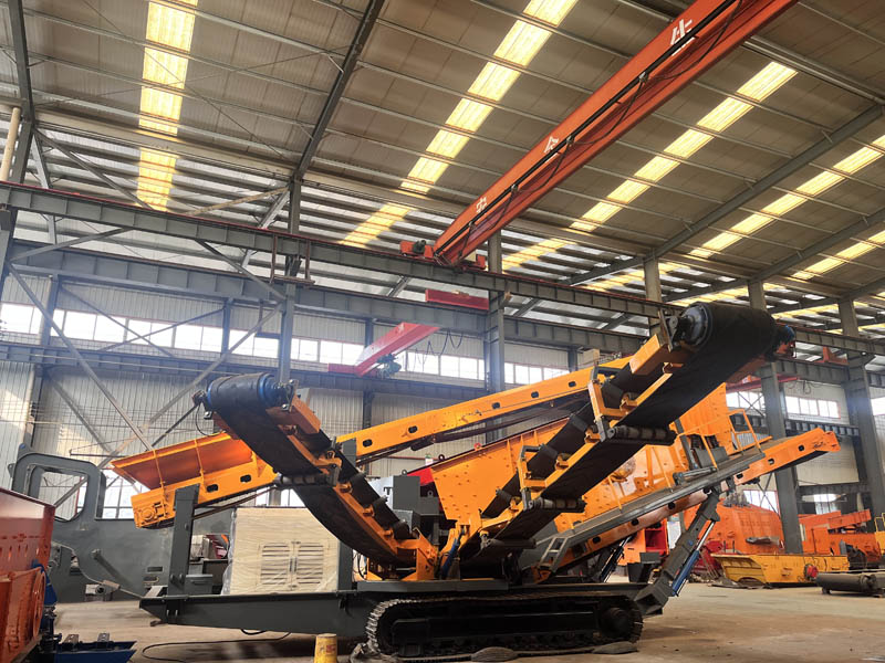 履帶式移動篩分站 履帶式移動篩分站