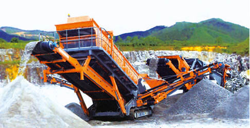 移動破碎篩分站 移動破碎篩分站